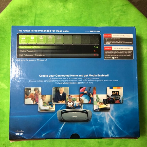 Linksys by Cisco Wireless-N Home Router - Picture 3 of 4